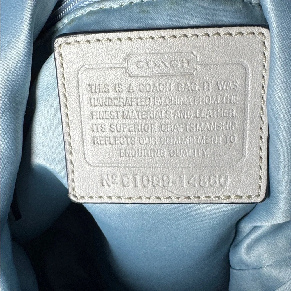 Coach Kristin Denim Graphic op art - Picture 7 of 9